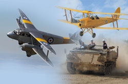 tigers and tracks action day at Duxford